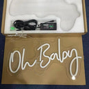 Oh Baby Neon Sign