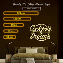 Cocktails & Dream neon sign