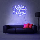 Cocktails & Dream neon sign