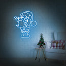 UV Printing Santa Claus Neon Sign