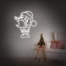 UV Printing Santa Claus Neon Sign