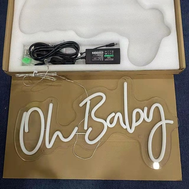 Oh Baby Neon Sign