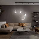 Mini Devil Features Neon Sign