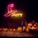 Halloween Hat Neon Sign